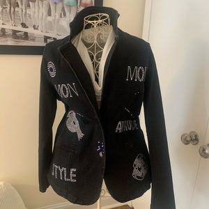 Women with Control My Wonder Denim jacket (black)